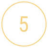 Countdown number five icon